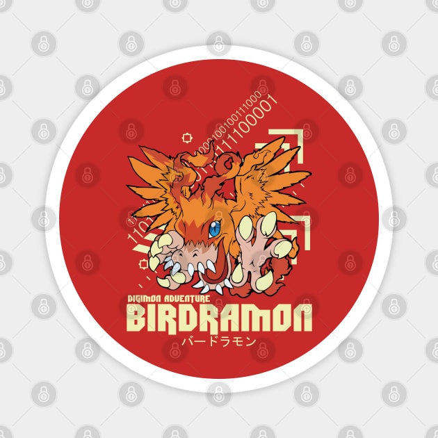 digimon adventure birdramon Magnet by DeeMON